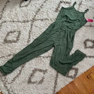 NWT Olive Jumpsuit